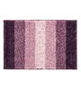 Purple Striped MicroFibre 15x10 Inches Antiskid Bath Mats