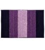 Purple Striped MicroFibre 15x10 Inches Antiskid Bath Mats
