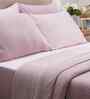 Purple Solid TC 256 Cotton Single Bed Bedcover