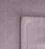 Purple Solid TC 325 Cotton Polyester Double Bed Bedcover