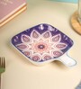 Purple Square Ceramic Platter