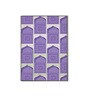 Purple Square Pattern Canvas Wall Art Print