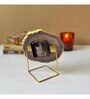 Purple Stone Table Clock