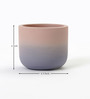 Smoky Purple Terracotta Desk Pot