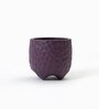 Pebble Purple Terracotta Desk Pot