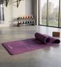 Purple Thermoplastic Elastomer 72X24 Inches Anti Skid Yoga Mat