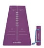 Purple Thermoplastic Elastomer 72X24 Inches Anti Skid Yoga Mat