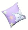 Purple Unicorn Poly Cotton 16 X 16 Inchs Kids Cushion Cover
