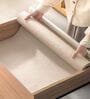 Taupe PVC Anti Slip Shelf Liner 30.4 x 150 cm