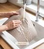 Taupe PVC Anti Slip Shelf Liner 45.7.7 x 150 cm