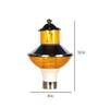 Pvc Yellow Gate Light
