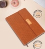 Pyramid 3 Flap Notebook with Magnetic Flap and Metal Plate
