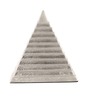 Pyramidon Bookend Silver & Black