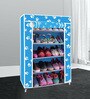 Qida 5 Layer Shoe Rack in Blue Colour