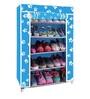 Qida 5 Layer Shoe Rack in Blue Colour