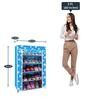 Qida 5 Layer Shoe Rack in Blue Colour