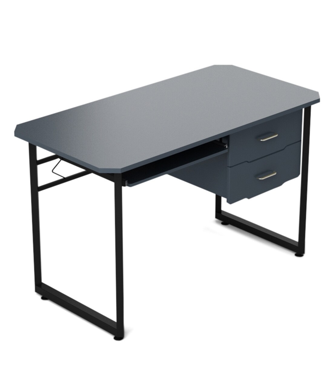 Buy Quarto Office Study Table in Graphite Black Color by Godrej Interio