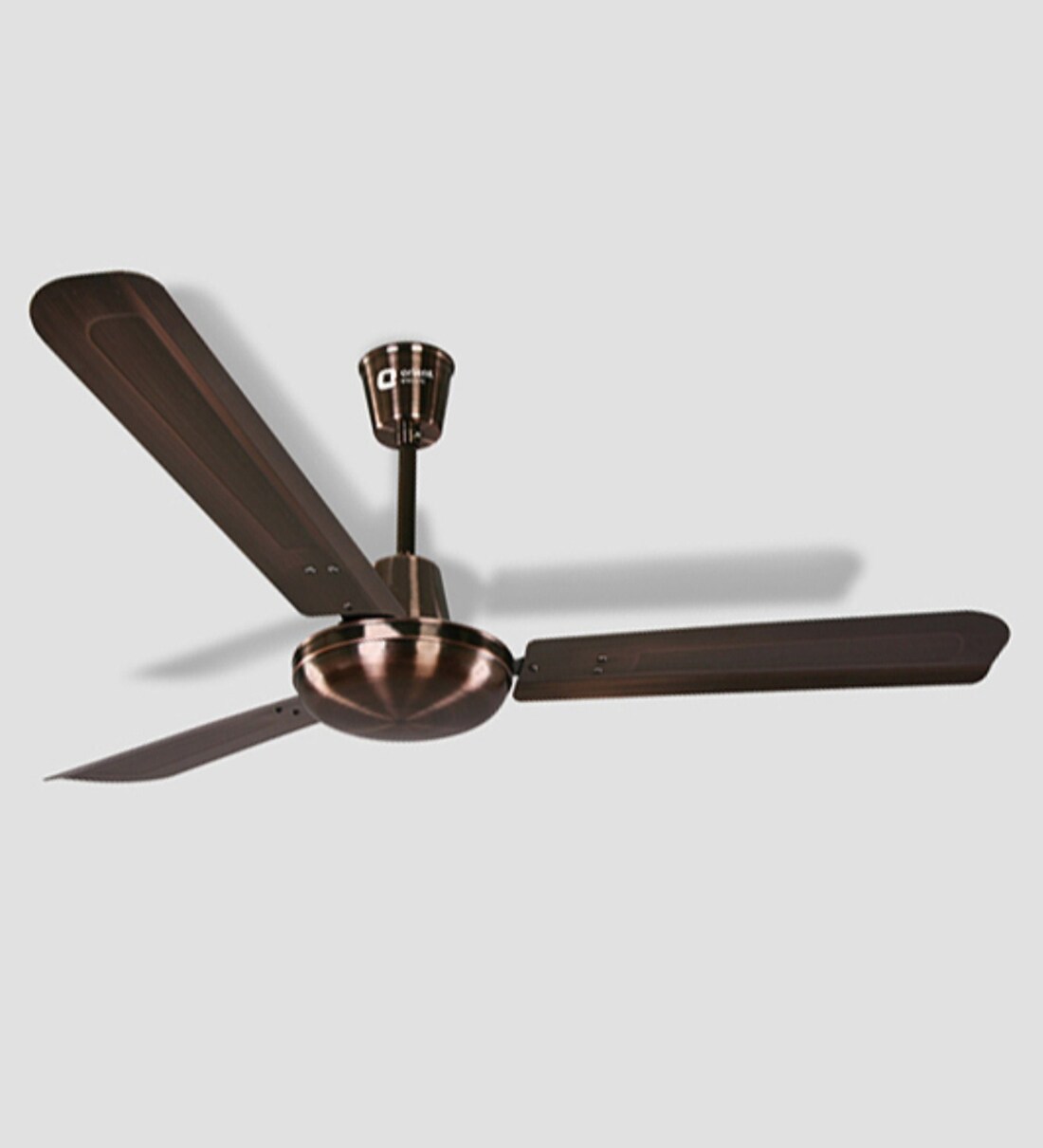 Buy Quasar 900 mm Brushed Copper Ceiling Fan by Orient Online Ceiling