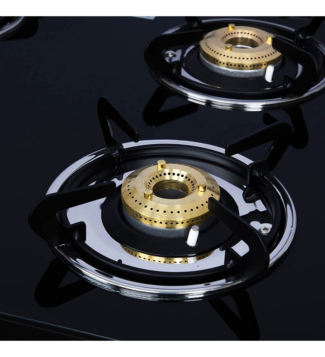 Buy Quba 4 Burner Glass Top Cooktop B4 Auto Ignition Online Gas