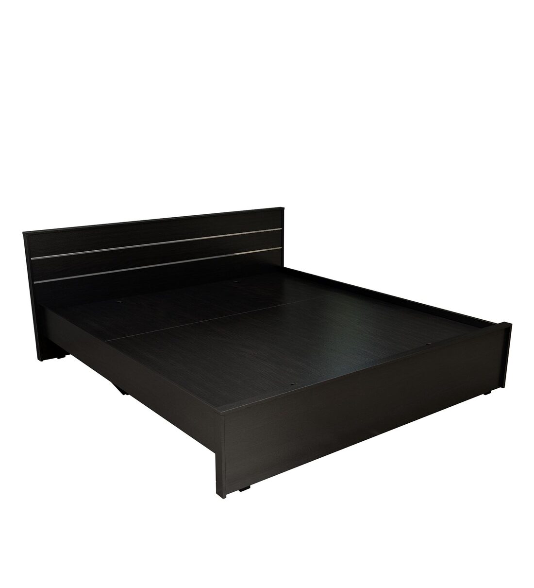 Buy Lily Queen Size Bed in Wenge Finish Online Modern Queen Size Beds