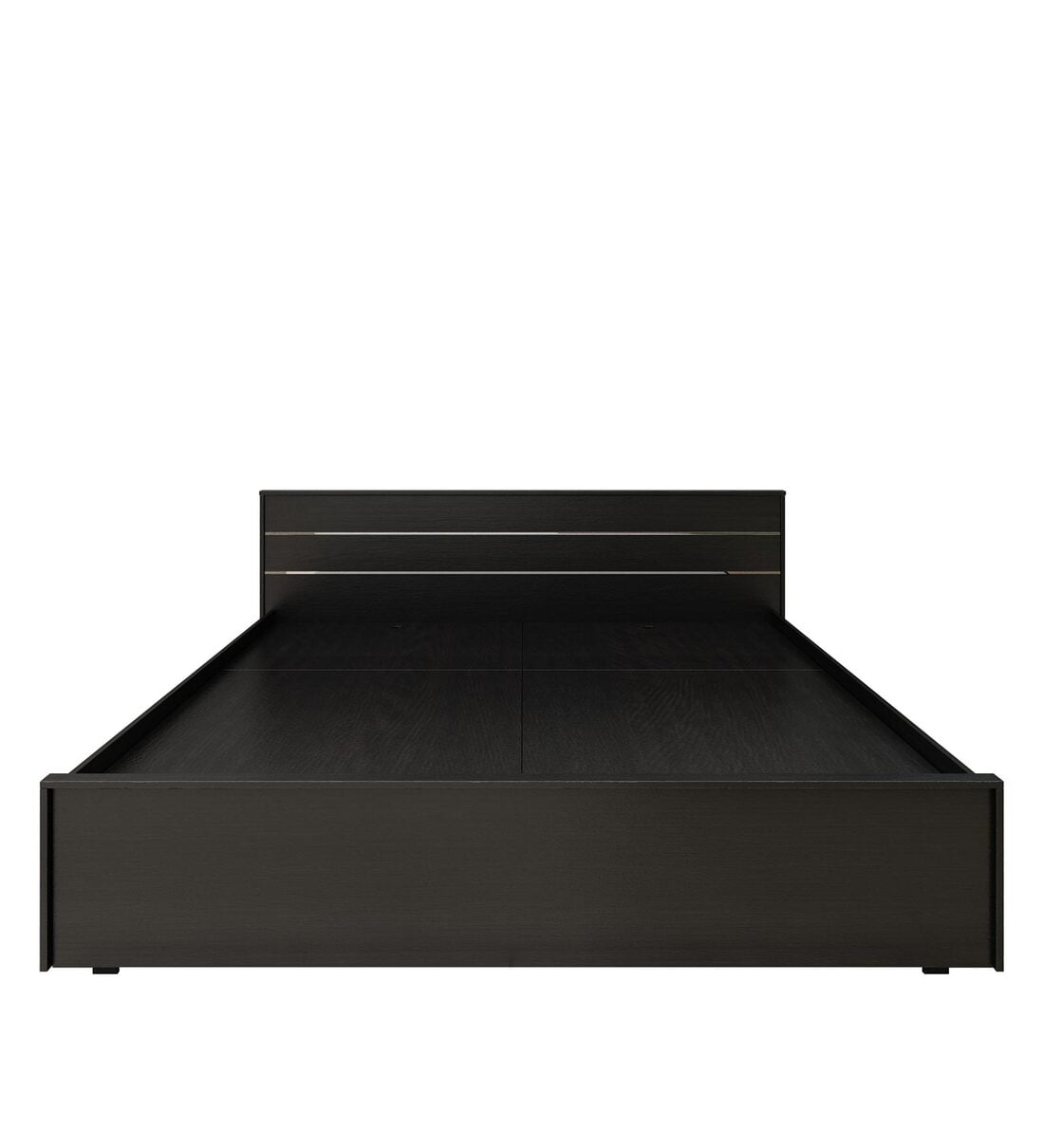 Buy Lily Queen Size Bed in Wenge Finish Online Modern Queen Size Beds