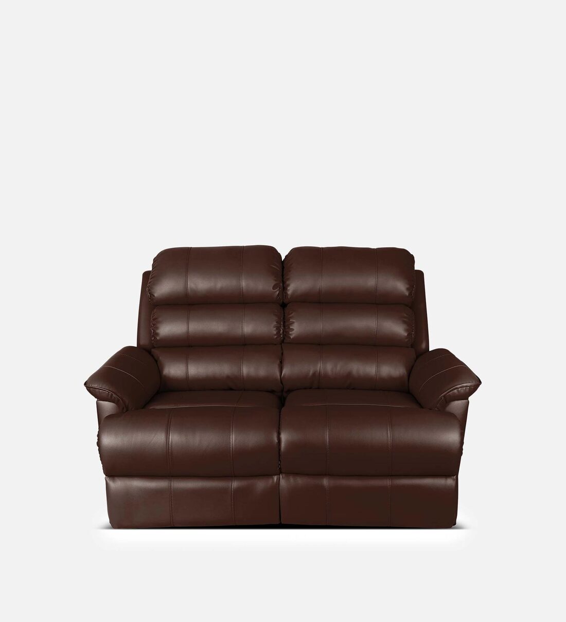 Buy Quies 2 Seater Manual Recliner in Brown Colour by Little Nap Online Manual 2 Seater