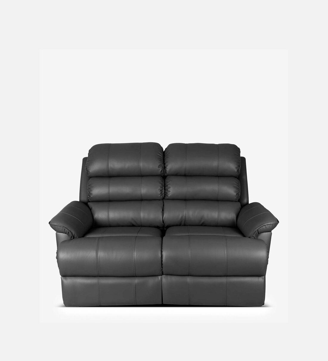 Buy Quies 2 Seater Motorised Recliner in Black Colour by Little Nap