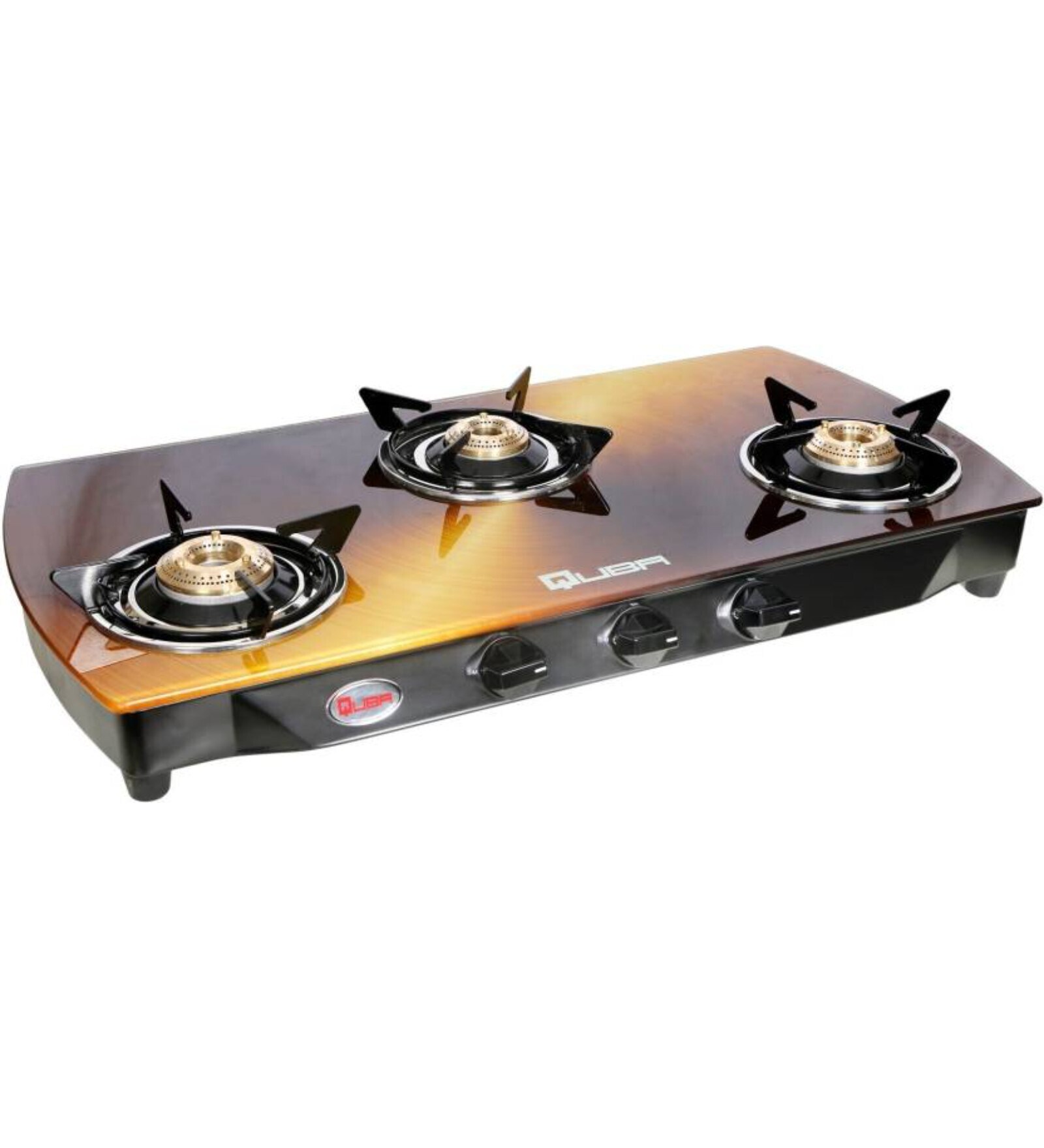 Buy Quba 3 Burner Glass Top Cooktop B3 Copper Manual at 35 OFF by Quba