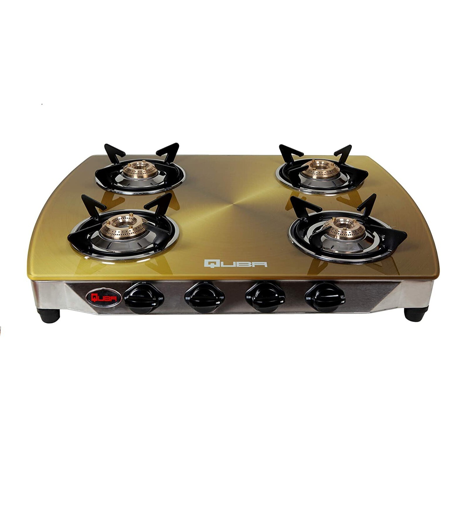Buy Quba 4 Burner Glass Top Cooktop B4 Copper Manual at 34 OFF by Quba