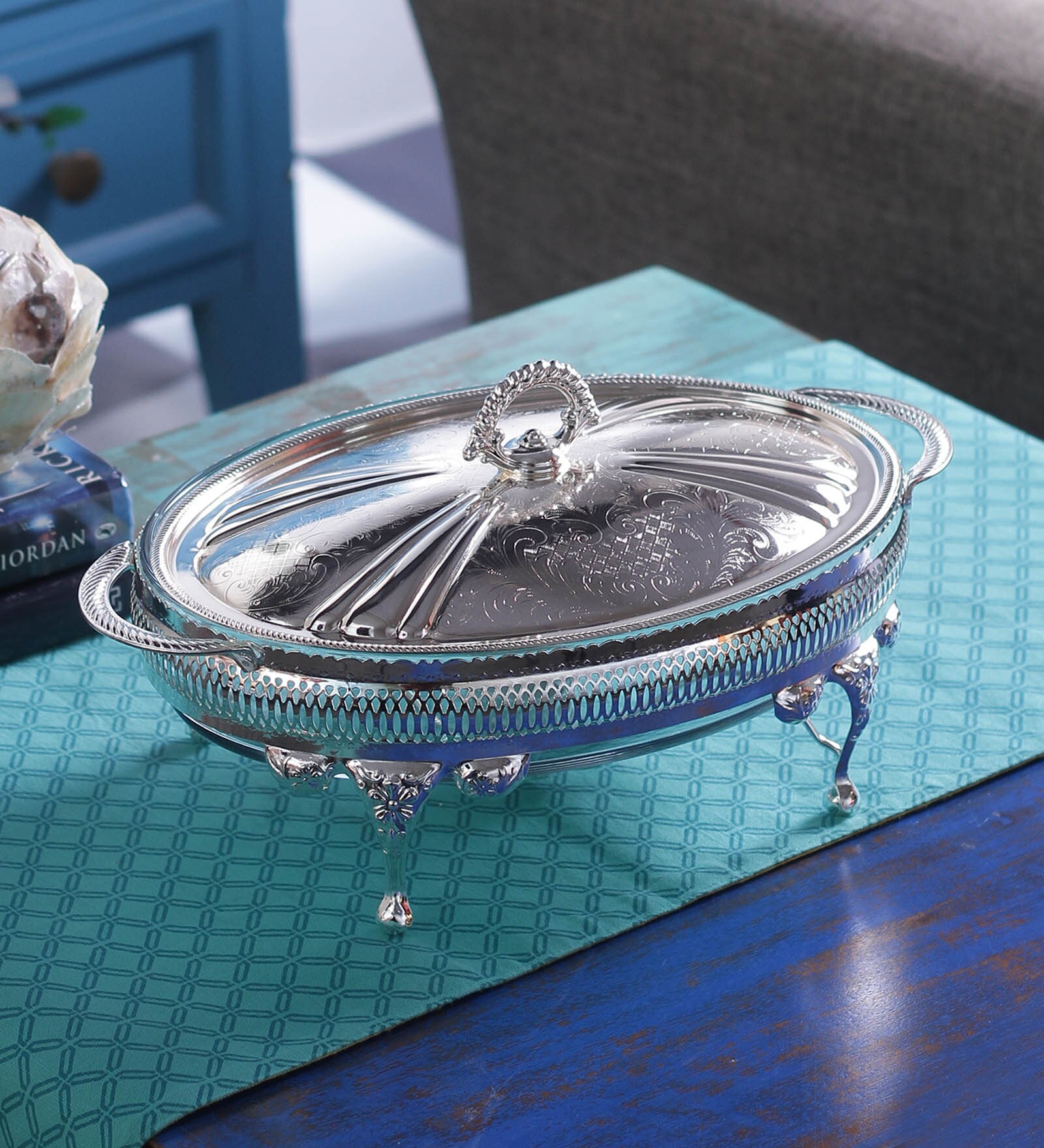 Buy Queen Anne Silver Plated Casserole Online Casseroles Dining