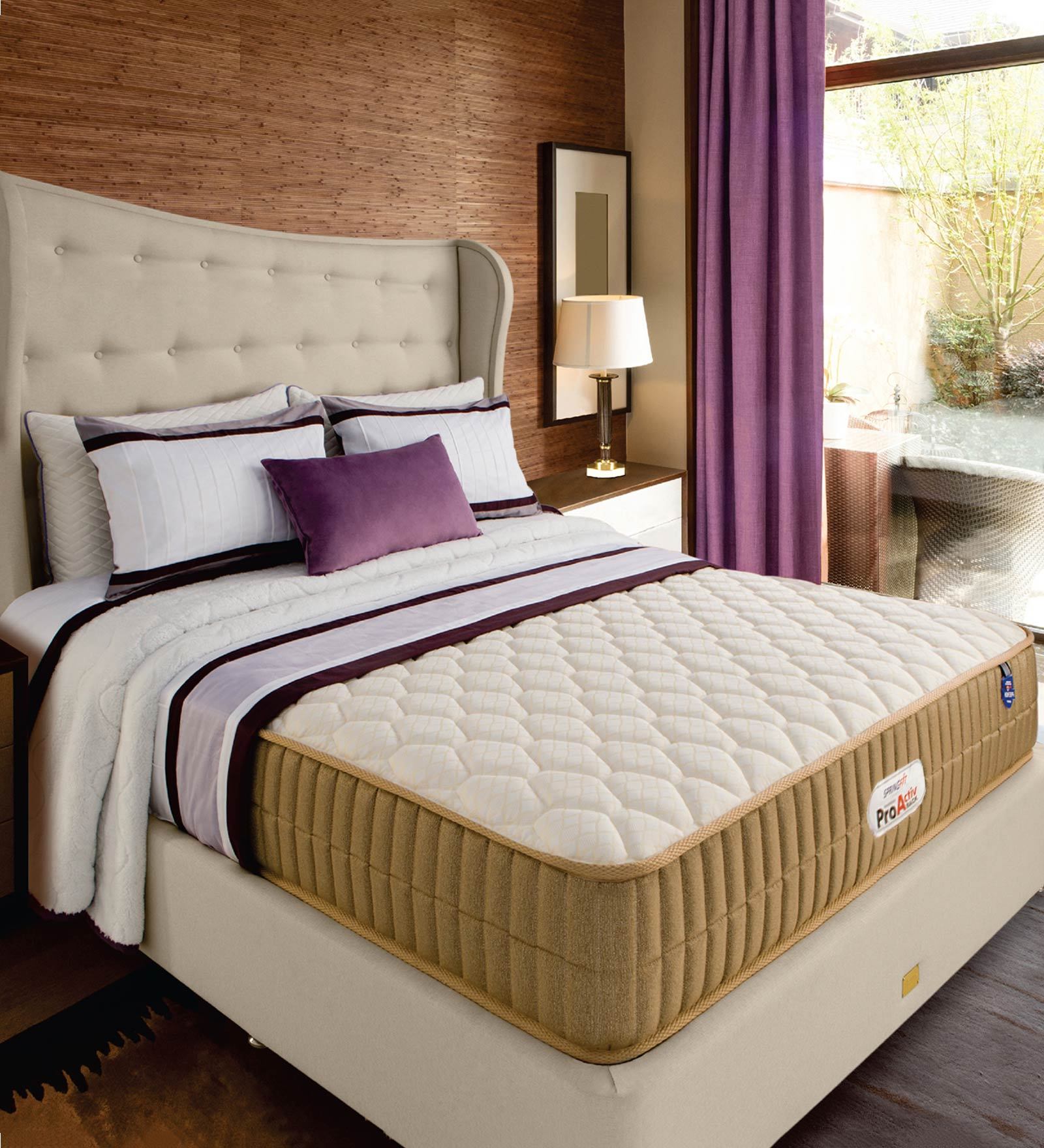 Queen Size (80 x 60 ) 4.5 Inch Firm Bonnell Spring & Foam Orthopedic Collection Mattress