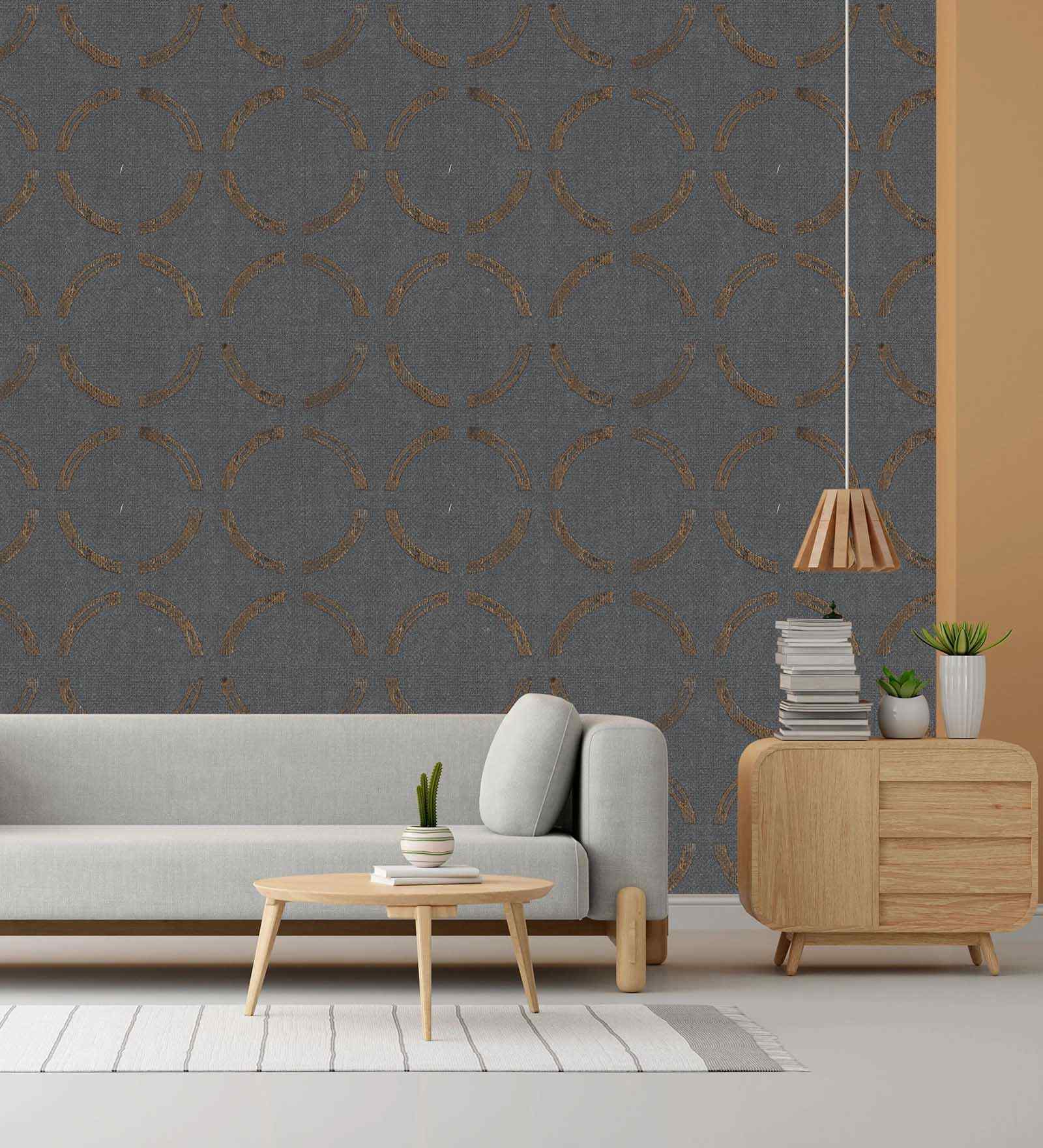 Quiet Shade Design Subtle Elegance Modern Style Wallpaper