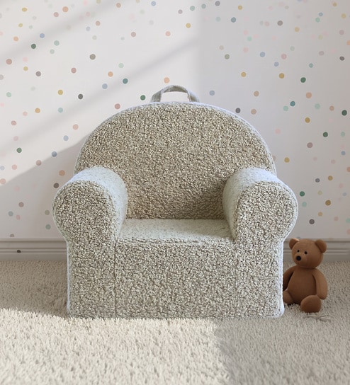 Quilted Corduroy Kids Lounge Chair