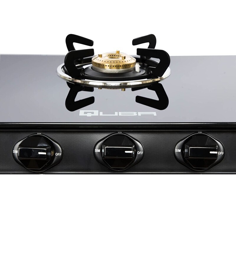 Buy Quba 3 Burner Glass Top Cooktop B3 Manual Online Gas Stoves Gas