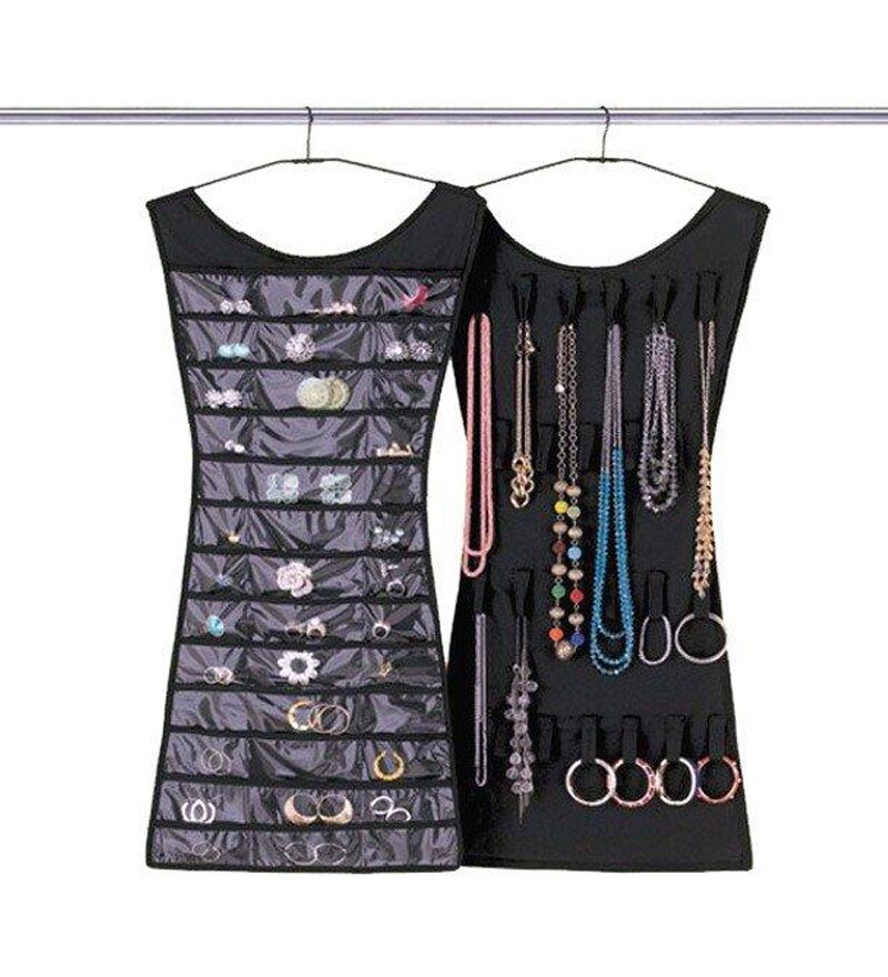 Buy Homfeder Polyster Jewellery Organiser Online Makeup Organisers