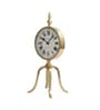 Quad Stand Clock In Gold
