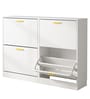 Quadra Design 25 Pairs Shoe Rack Organizer Cabinet