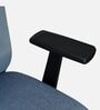 Glace Breathable Mesh Cantilever Chair in Sky Blue Colour