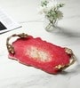 Red Resin Quartz Glow Tray