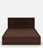 Quasar King Size Bed in Brown Color