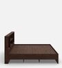 Quasar King Size Bed in Brown Color