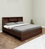 Quasar King Size Bed in Brown Color