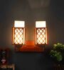 Quatrefoil Red Metal Wall Sconces