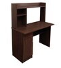 Quatro Hutch Desk in Colombia Walnut Color