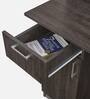 Quatro Hutch Desk in Dark Walnut Finish