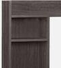 Quatro Hutch Desk in Dark Walnut Finish