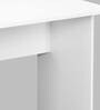 Quatro Writing Table in Sonoma Oak & White Finish
