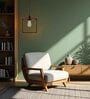 Quattro Brown Solid Wood Single Hanging Light