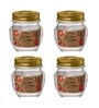 Set of 4 Quattro Stag. Anfora Jar 500 Ml Without Lid