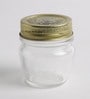 Quattro Stagioni 80ml Transparent Glass (Set of 4) Jars and Containers